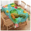 Walmsco Tablecloth Pineapple Tropical Hawaii Decor For Dining Room Kitchen Rectangular Table Cover 132 * 178cm