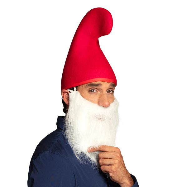 Boland Adult Gnome Hat, Red, One Size