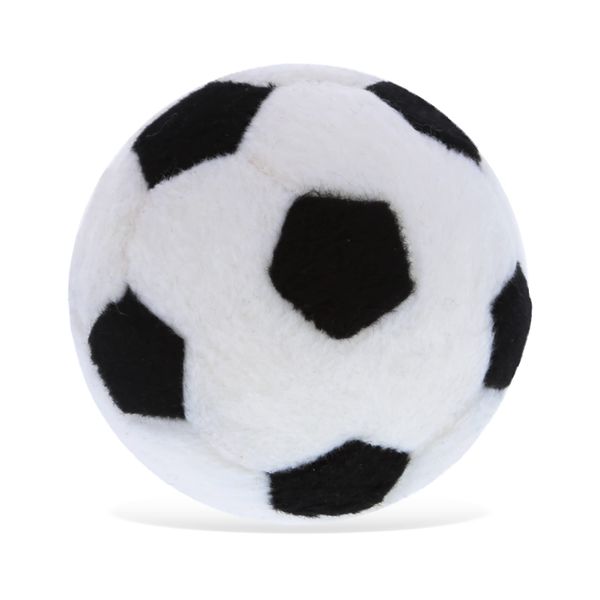 DolliBu Sport Plush Ball - Small Stuffed Sports Balls for Kids, Cute Squishy Soft Ball Toys for Throwing, Playing Catch, Playtime Plush Balls for Bedroom Decor - 3 Inch Soccer Ball