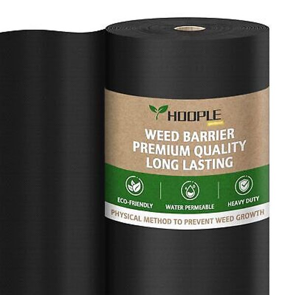 3FT*180FT Premium Landscape Fabric Weed Barrier, Durable & Heavy-Duty, Thick ...