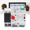 2P Automatic Transfer Switch, 110V Rated Operating Voltage, 100A Rated Operating Current 50HZ/60HZ GDAE10 Dual Power Mini Controller, 690V Insulation Voltage (2P PC Level)