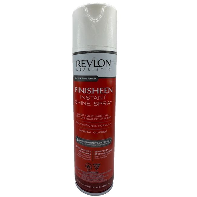 REVLON Realistic FINISHEEN Instant Shine Spray PROESSIONAL FORMULA 8.7 Oz