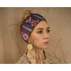 Fashband Boho Wide Headbands Elastic Head Wrap Flower Yoga Hair Bands Vintage Headscarfs for Women and Girls (Pack of 3)