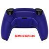 eXtremeRate Cobalt Blue Rubberized Grip Programable RISE4 Remap Kit for PS5 Controller BDM-030 040 050, Upgrade Board & Redesigned Back Shell & 4 Back Buttons for PS5 Controller - Without Controller