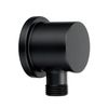 DANZE D469058BS Round Supply Elbow Satin Black