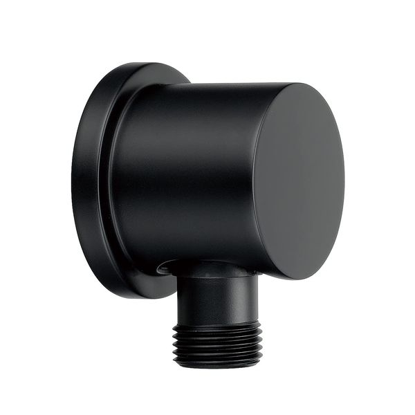 DANZE D469058BS Round Supply Elbow Satin Black