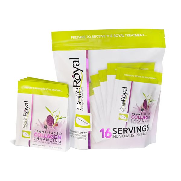 SolleRoyal Collagen Couture, plant-based, 16 individual servings