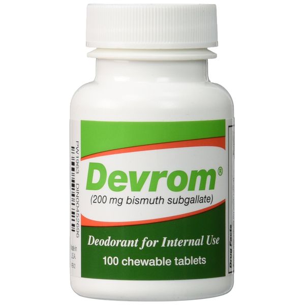 Devrom Tablets Bottle of 100 Tablets,new and old package alternate