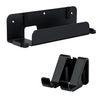 Mcbazel NS Switch 2 Wall Mount & Shelf Bracket, Metal Switch 2 Mount with Ventilation, Joy Con Controllers Hooks & Screw Kit (Black)