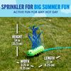 BACKYARD BLAST Crazy Caterpillar Soaker Sprinkler Water Toy