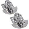 Gravelly Fastener Swivel Toggle Catch Lock Trailer Number Plate Clips 2 Pack