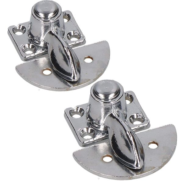 Gravelly Fastener Swivel Toggle Catch Lock Trailer Number Plate Clips 2 Pack