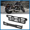 A ABSOPRO Black Universal Motorcycle Adjustable License Number Plate Frame Item Replacement