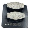 6 Pack Grinding Discs for Husqvarna PG Concrete Grinders 30 Grit Medium Bond