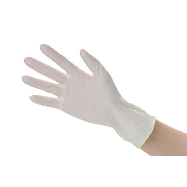 [PROWORK] Latin Touch Non-Powder, 100 Pieces (S), Chubu Bussan Buseki Natural Rubber Gloves, Latex Gloves, Non-Powder, Food Sanitation Law Compliance, Cooking, Cleaning, Light Work