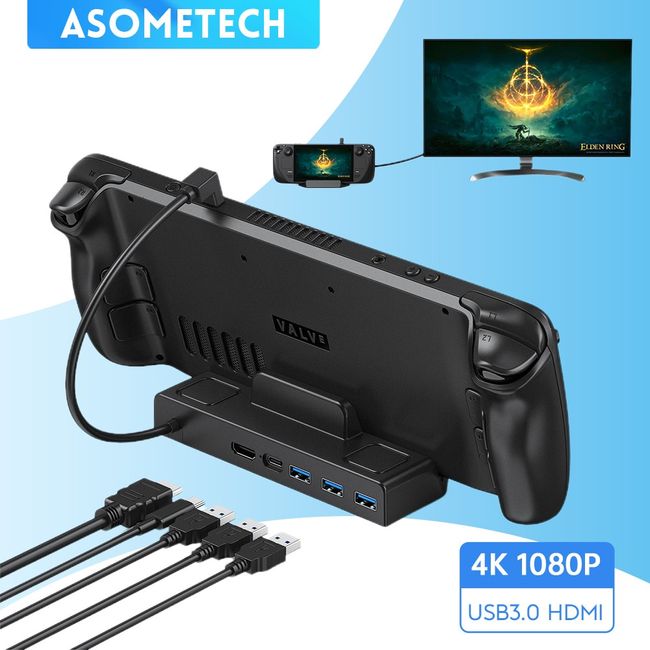  4K@60Hz TV Docking Station for Steam Deck OLED Dock