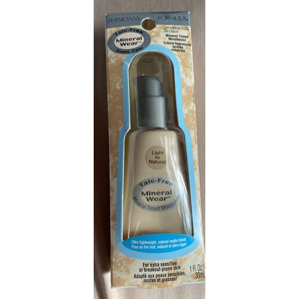 Physicians Formula Mineral Wear Talc Free Tinted Moisturizer 1123cLIGHT -NATURAL