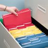 Smead Blue File Folders for Documents, with 1/3-Cut Tabs, Letter Size, Blue, ...