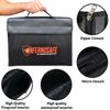Fireproof TWO Document Bag Waterproof w/Shoulder Strap & File Folders