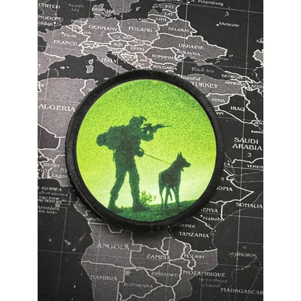 K9 Operator Dog Handler Morale Patch. Made in The USA