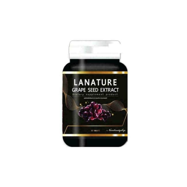 Lanature Grape Seed Extract Dietary Supplement 30 Tablets