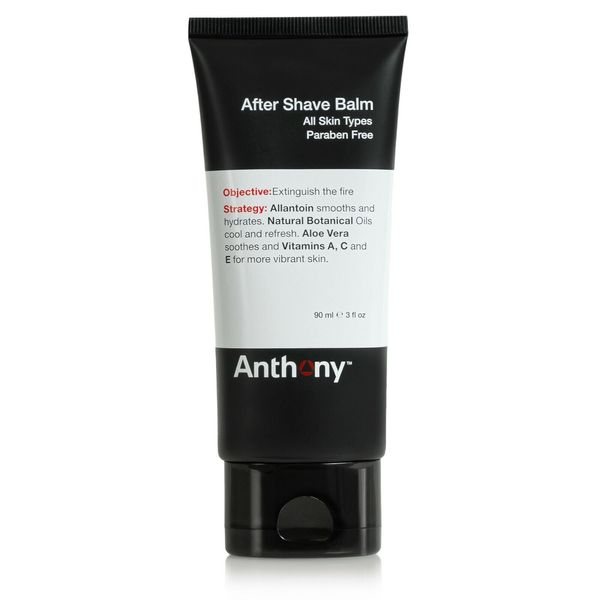 Anthony Aftershave Balm, 3 Fl Oz, Contains Aloe Vera, Natural Botanical Extracts