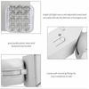 6 Pack LED Emergency Exit Light Adjustable 2 Head With Battery Back-up UL 924