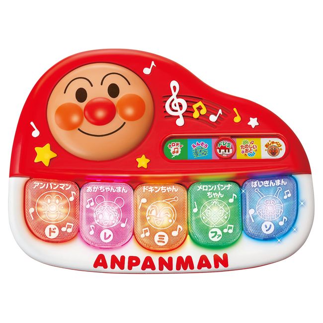 Joypalette Anpanman Play for the First Time! Kirapika Brain Baby Piano