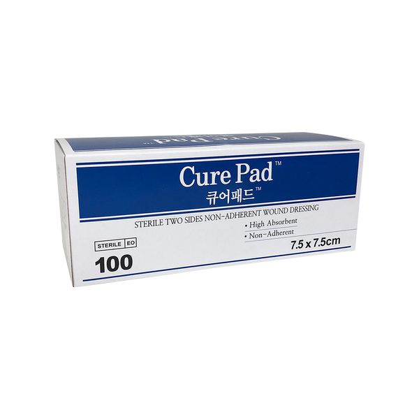 Everaid Cure Pad 7.5cm x 7.5cm, 100 pieces, 1 pc