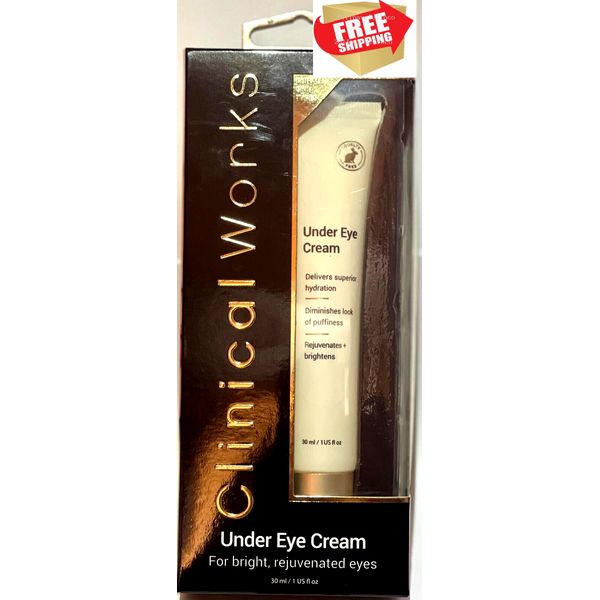 Clinical Works Under Eye Cream for Bright, Rejuvenated Eyes / Hydration