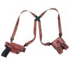 Galco Miami Classic Shoulder System for Walther PPK, PPKS (Tan, Right-Hand)