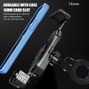 15W Wireless+USB Charging Phone Holder Mount Universal for Motorcycle Handlebar