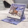 NMNGB Winter Wishes Decoupage Paper Book, 72 Sheets, Red, Rectangular, Premium Glossy Finish
