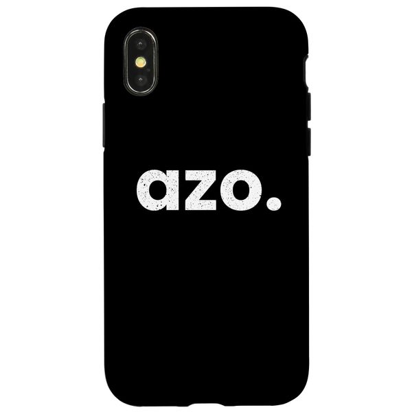 iPhone X/XS AZO Kalamazoo Battle Creek Michigan State Airport Code List AZO Phone Case