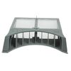 First4spares Hinged Lint / Fluff Filter for Creda Tumble Dryers (Grey)