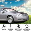 6pc Foldable Car Front Rear side Window Windshield Sun Shade Shield Cover Visor