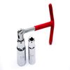 ZKTOOL 16mm & 21mm Plug Socket T-Handle Spark Plug Wrench Spark Plug Socket 6 Corners