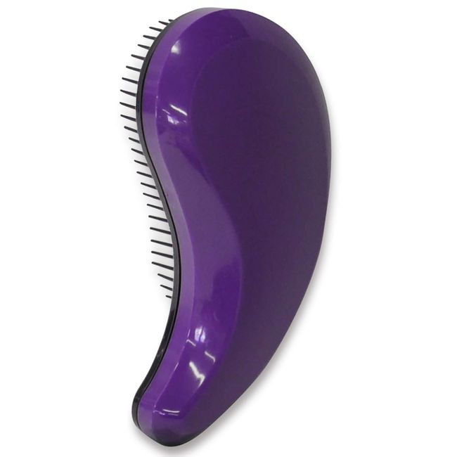 Loveril Tangle Free Brush Brush, Scalp Massage, Kids Hair (Purple)