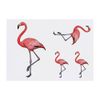 Azeeda 4 x 'Flamingo' Temporary Tattoos (TO00048887)