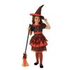 Rubies Polka Dot Witch Child's Costume, Orange/Black, Large