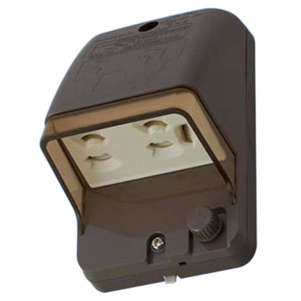 Panasonic Full Grounded Waterproof Outlet (Stop Shedding) wk41029 a
