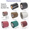 Angle Grinder Drum Sander Polisher Replacement Nylon Web Drum 120mm Mesh #320 SP10009312