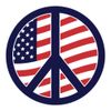 Roll of 100 Assorted Patriotic Stickers