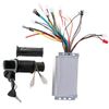 E-bike 48V 1800W Brushless Motor Speed Controller +Lcd Key Switch Throttle Grips