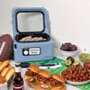 06017 8-Quart Nomad Traveling Slow Cooker, Blue