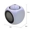 ashdown Projection Digital Alarm Clock LCD Voice Talking Table Clock With Temperature Display ,White