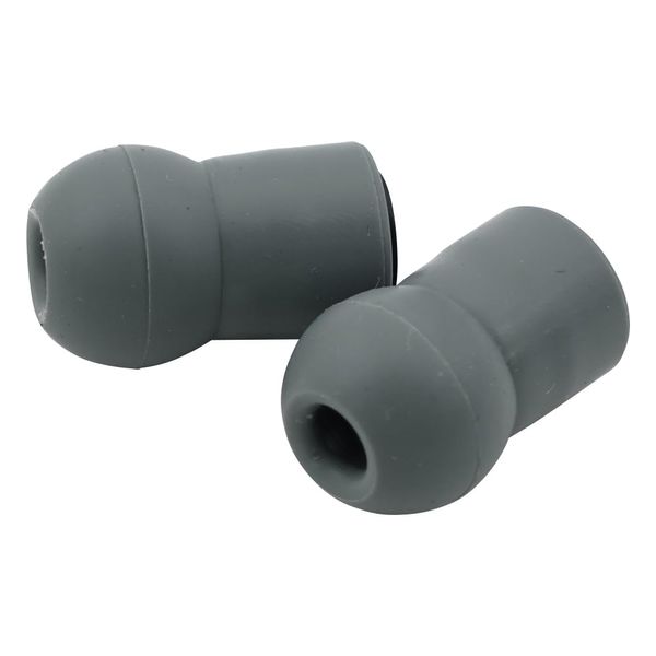 Welch Allen 5079-233 Soft Eartips (for Elite Harbe DLX) Large Gray