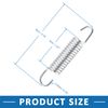 A ABSOPRO Motorcycle Kickstand Spring 8cm Main Stand Spring Stainless Steel