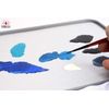 50 Hydration Paper Sheets Everlasting Wet Palette - Painter Size White