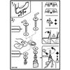 Derby Basic Toilet Seat for Stand/Wall-Mounted Toilets Stainless Steel Hinge White VIGOUR